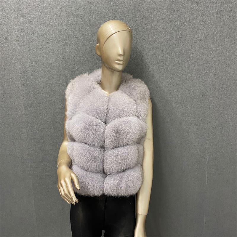 本物の毛皮のベスト,女性のための暖かいコート,本物の毛皮で作られた,送料無料,冬と秋