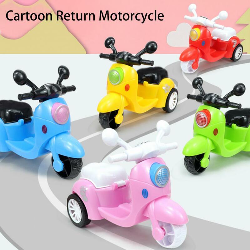 Bateria-Free inércia motocicleta brinquedo para crianças, requintado brinquedo educativo, entretenimento adorável