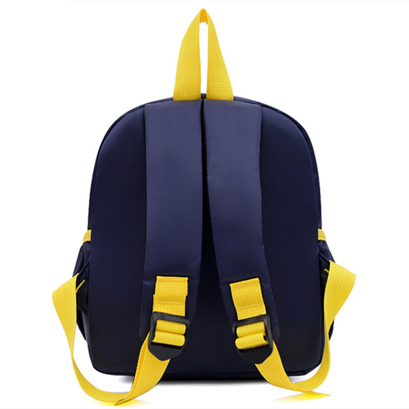 Cute Dinosaur Cartoon Schoolbag para crianças, mochila de armazenamento de grande capacidade para estudantes, rosa, azul, amarelo