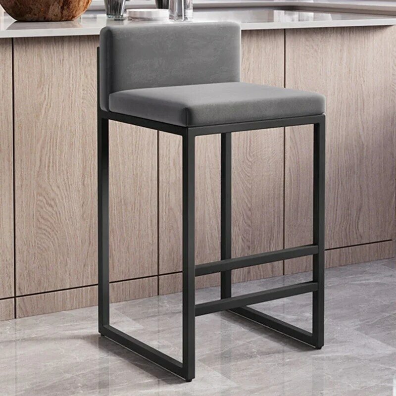 Кухонная стойка, офисные барные стулья, скандинавский роскошный эргономичный барный стул для ресторана, дизайнерские шезлоны с акцентом, домашняя мебель