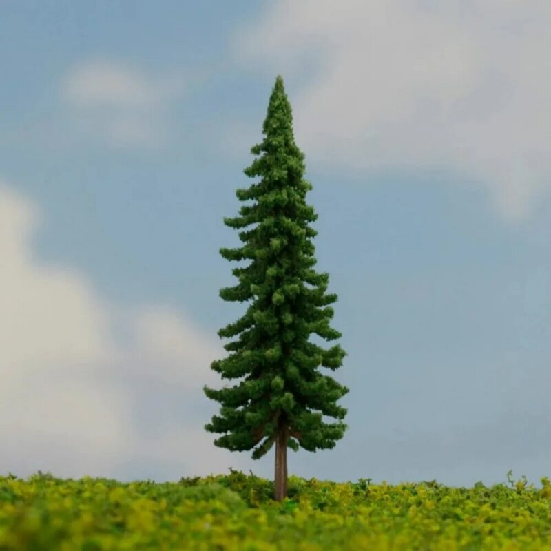 40 szt. Drzewa modele 3.5/4.5cm dla pociągu kolejowego Diorama gra wojenna Park krajobraz krajobraz krajobraz układ mikro-krajobraz akcesoria