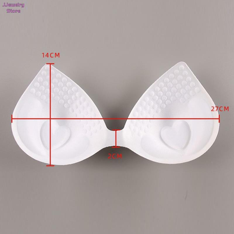 1pc Swimsuit Padding Inserts Women Clothes Accessories Foam Triangle Sponge Pads Chest Cups Breast Bra Inserts Chest Pad