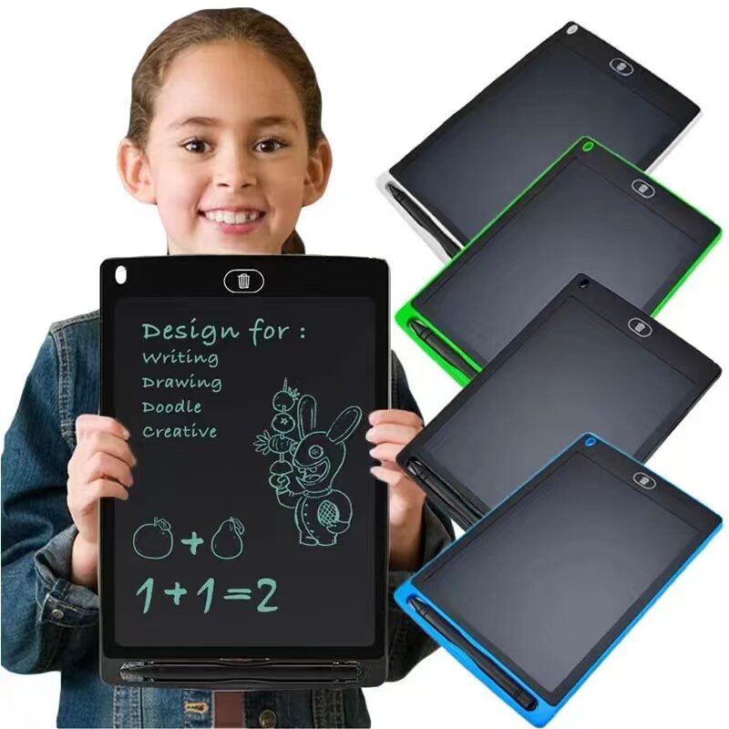 10Inch Children Electronic Drawing Board LCD Screen Kids Writing Tablet Digital Color Painting Handwriting Pad Toys