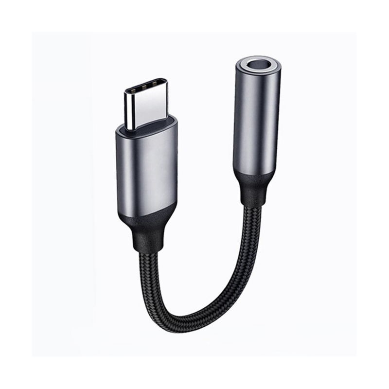Adaptador USB tipo C a Aux de 3,5mm, Cable de Audio tipo C 3 y 5, convertidor de Cable de auriculares para Samsung Galaxy S21 Ultra S20