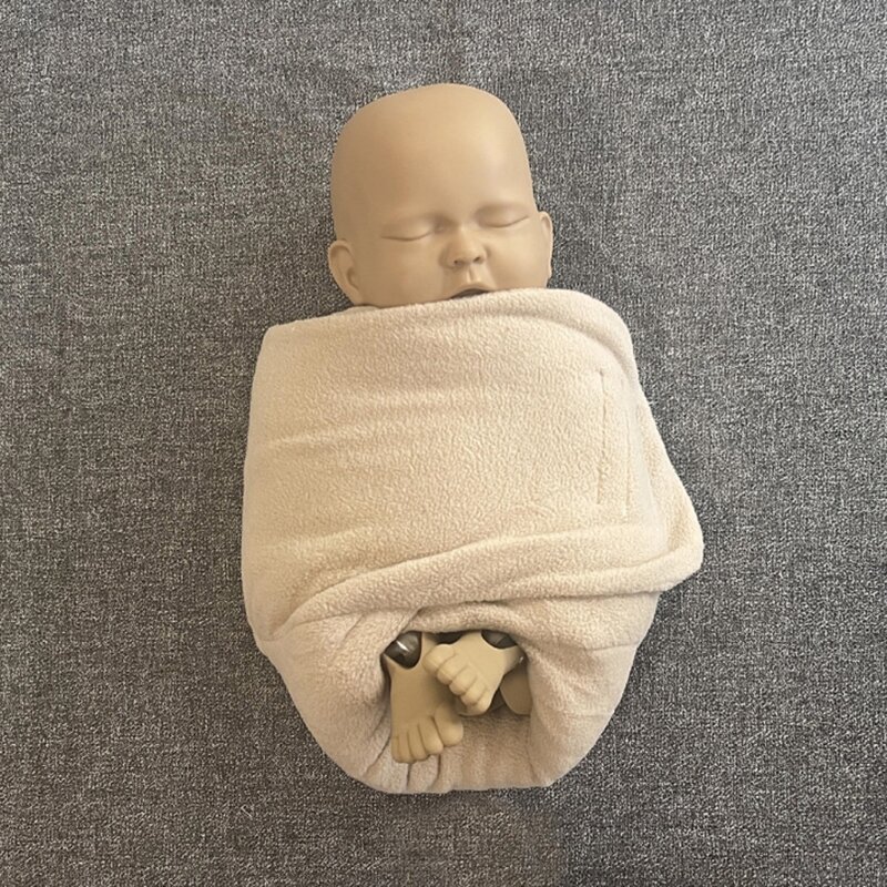 ポリエステルラップマット新生児の写真撮影ポーズ補助必須の写真撮影