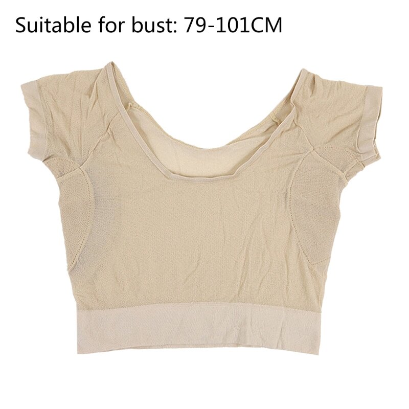 Y1UF 1 шт. подушечки для пота в форме футболки, многоразовые моющиеся подушечки для подмышек, подмышек