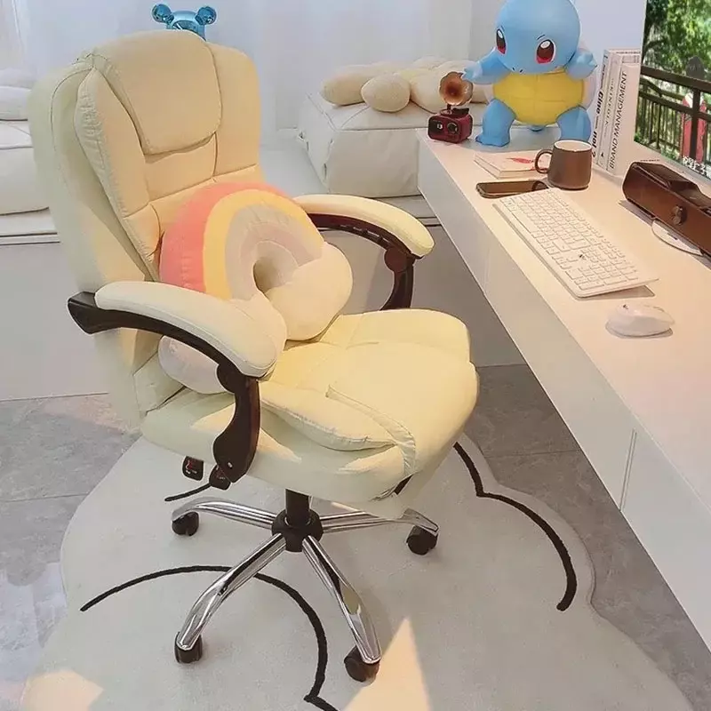 Niedliche faule bequeme Gaming Stuhl Massage Studie Schlafzimmer Designer ergonomische Bürostuhl Arbeit Cadeira de Escritorio Möbel