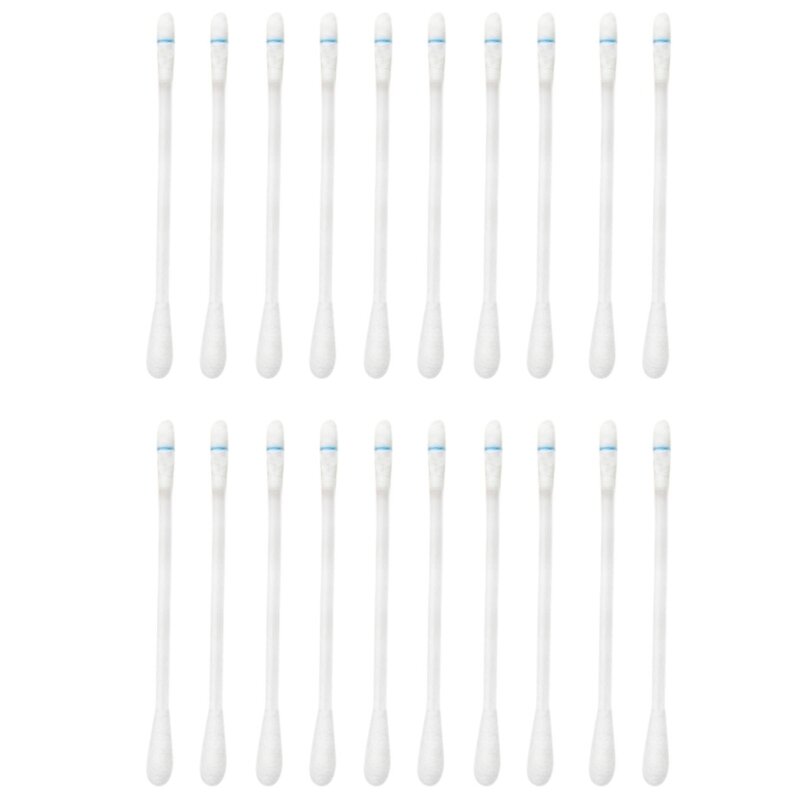 E1YE Disposable Swabs Tips Cotton Swabsticks Clean Ear Nose Belly Body Piercings Sanitary Care Individually Wrapped