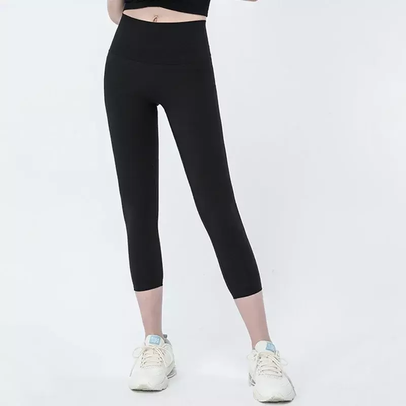 Pantalones de Yoga ajustados sin costuras para mujer, cintura alta, bolsillo, sin costuras, levantamiento de cadera, deportes, Fitness