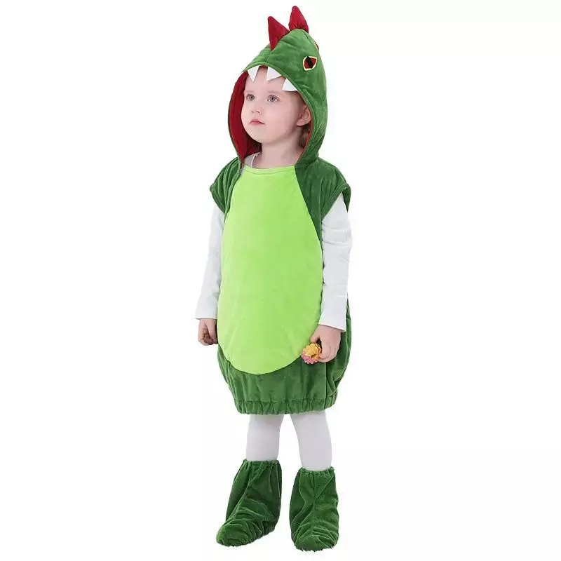Halloween Kostüm Kinder Cosplay Dinosaurier Kleidung Set Kinder niedlich cos Kleidung Kindergarten Cartoon Show Jungen und Mädchen