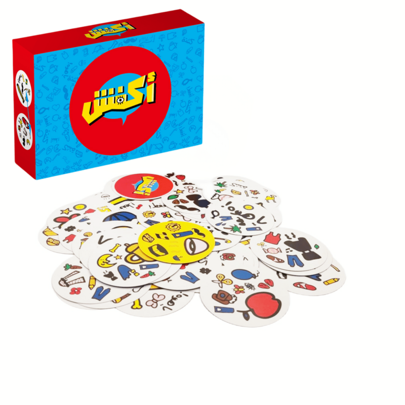 Akfosh карты, Интерактивная настольная карточная игра, вечерние настольная игра, 16x13x4 см, Арабская карточная игра, настольная игра.