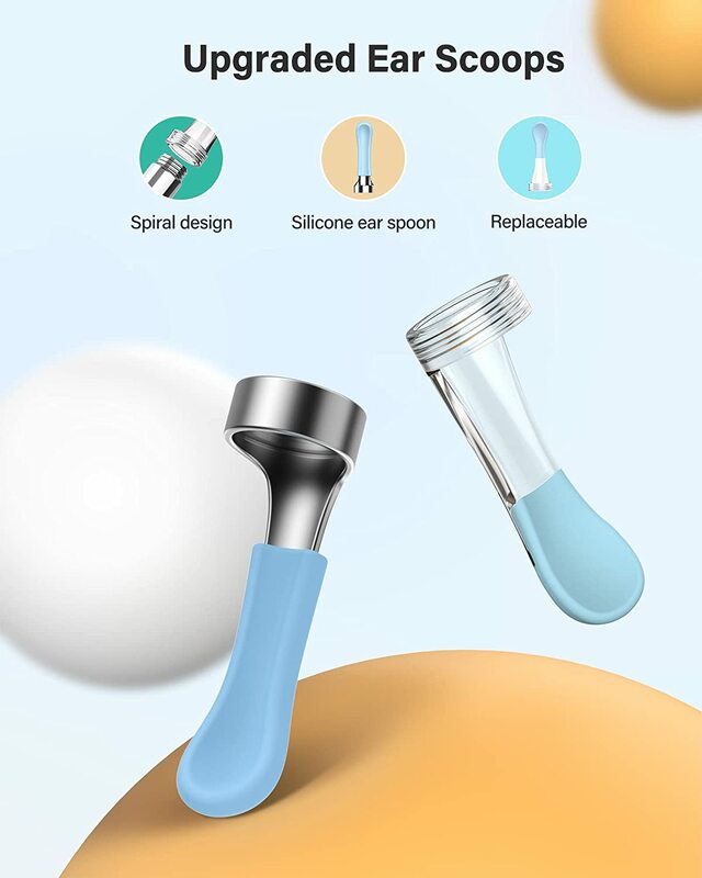 Bebird Xlife X3 usuwanie woskowiny wizualny z aparatem, inteligentny do czyszczenia uszu 3.0 Mega pikseli endoskop do dousznej opieki zdrowotnej