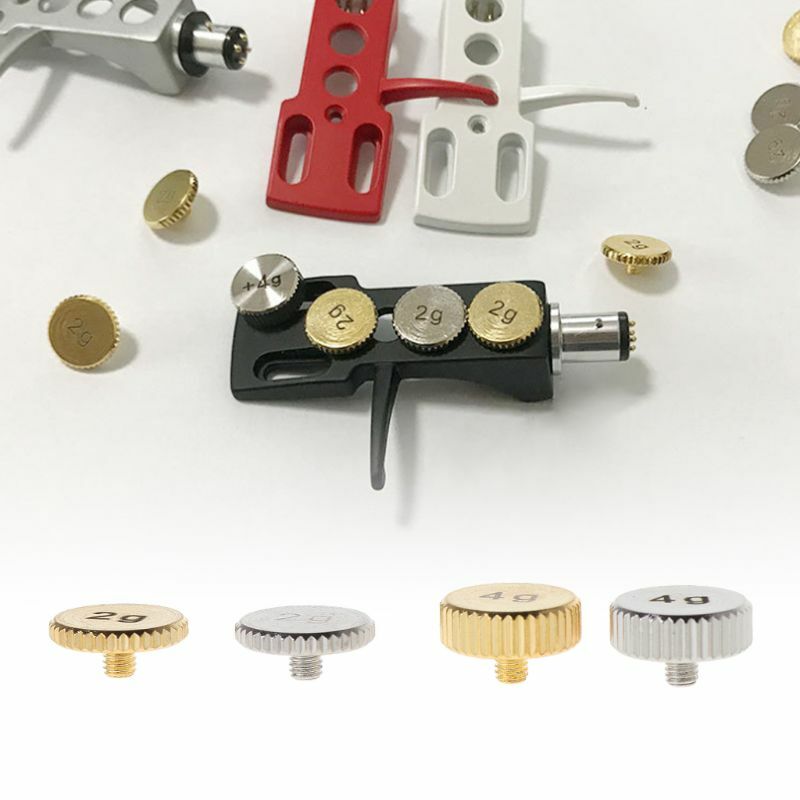 B95D Metal Instrumento Elétrico Contrapeso Headshell 4g/2g para Shell Weight Turnta