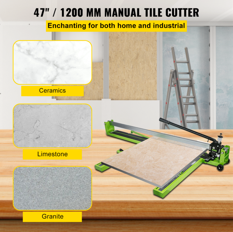 VEVOR Manual Tile Cutter Infrared Laser Positioning Floor Cutter Push Knife Professional Hand Tool for Cutting Porcelain Ceramic