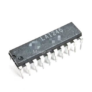 Chip IC de circuito integrado, 5 piezas, LA1245 DIP-20