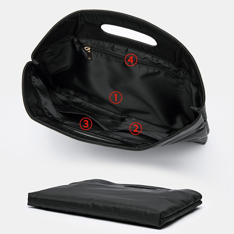 Bolso de mano de ordenador de moda para mujer, maletín de negocios, bolso de mano con patrón de paredes, bolso de mensajero con asa superior