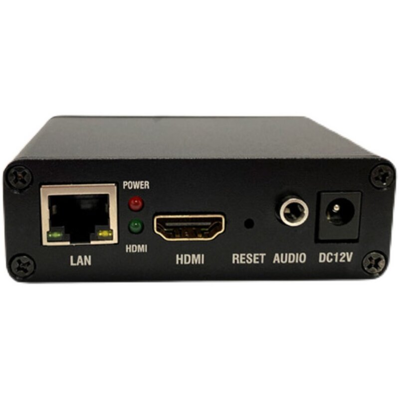 HDMI ke IP H.264 H.265 Encoder Video, mendukung UDP SRT FLV RTMP ONVIF