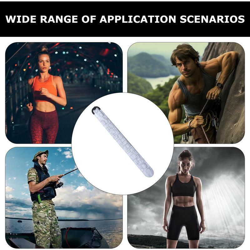 Rechargeable Running LED Armband Reflective Waterproof High Brightness USB Rechargeable Running Light Armband Wrist Lights For