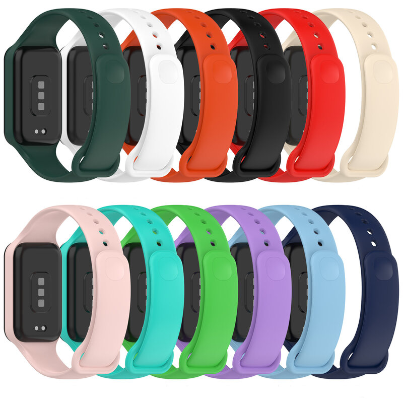 Per Xiaomi Redmi Band 2 bracciale cinturino in Silicone per Redmi Smart Band 2 cinturino di ricambio cinturino da polso Correa accessori