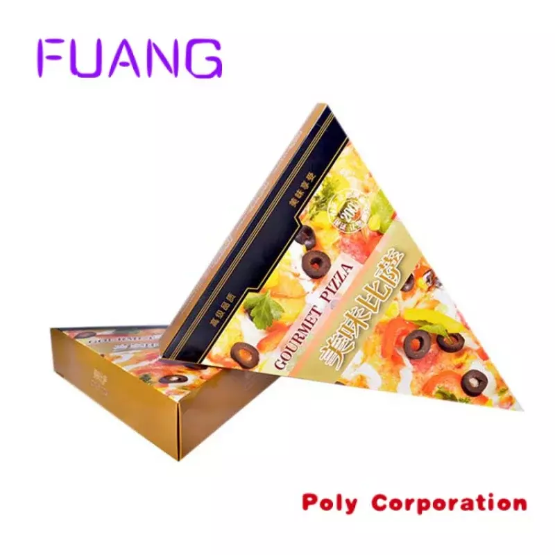 Пользовательский дизайн большой формы гофрированный картон легко брать упаковку коробки для пиццы упаковочная коробка для малого бизнеса