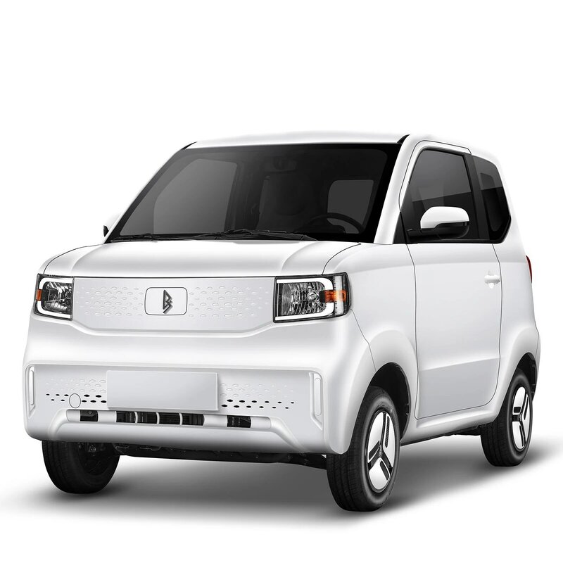 Lingbao Uni-Mini coche eléctrico para adultos, vehículo eléctrico de largo alcance de 20kw, completamente cerrado, precio Cheep, 201km, gran oferta
