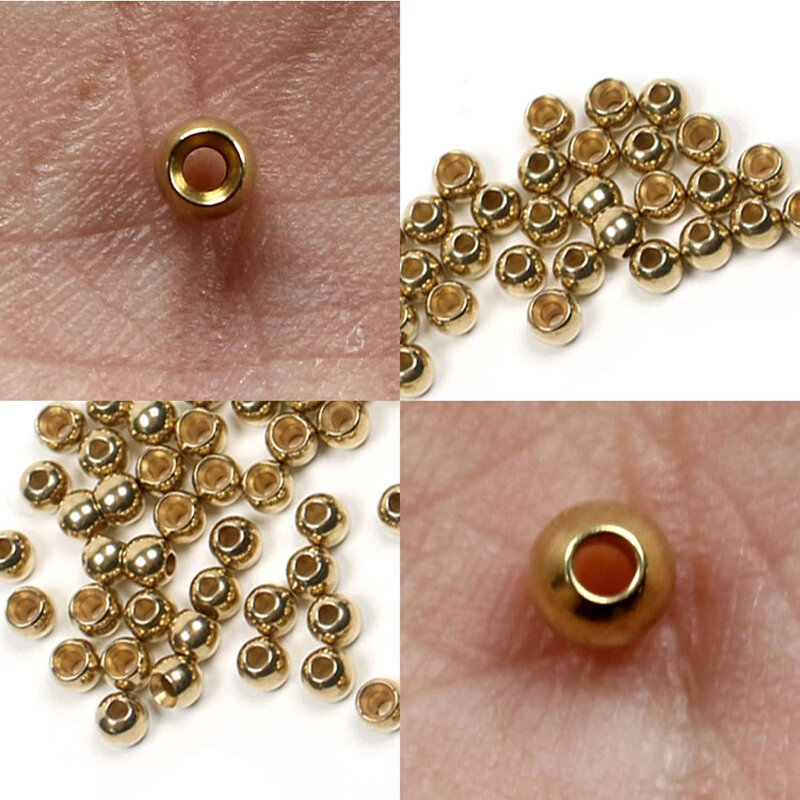 Nice-Design-Perles de tungstène fendues en alliage, matériel de pêche à la mouche, 2.0mm, 2.5mm, 2.8mm, 3.3mm, 3.5mm, haute qualité