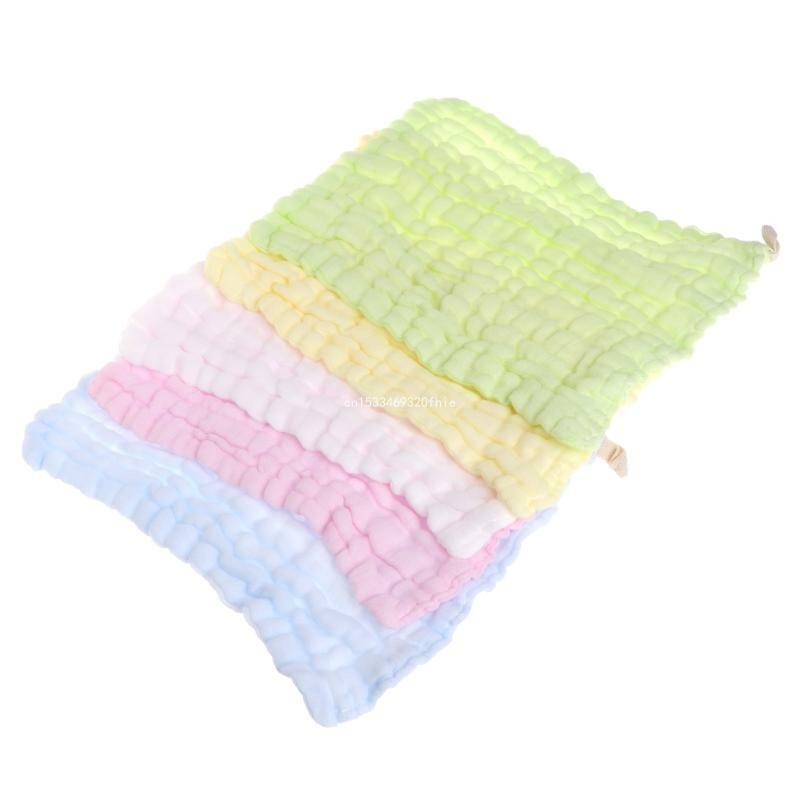 Pañuelo algodón para bebé recién nacido, toalla, paño limpieza para alimentación/