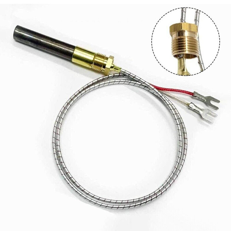 1pcs Metal Thermopile 36 Inches Suitable For Propane Appliances Fireplaces Hot Water Heater Fryer Home Improvement Parts