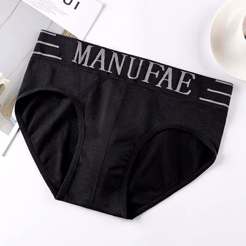 Men's Plus Sized Soft Light Fabric Medium Waist Underwear Comfortable To Wear Thin Seamless Breathable Quick Drying Mens Briefs