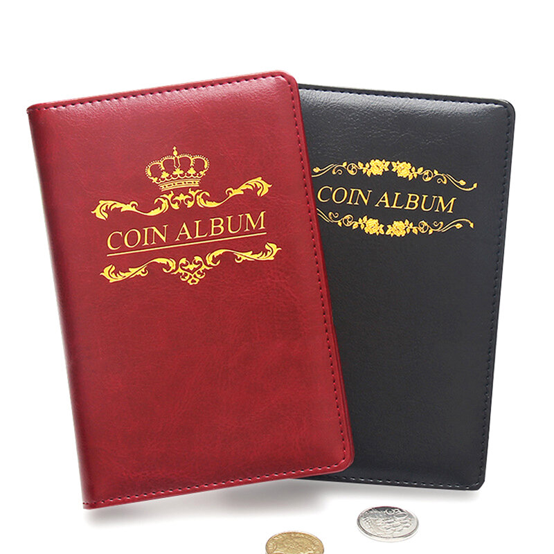 Coin Storage Album comemorativo, Album Numismática, Mini Memorial Book