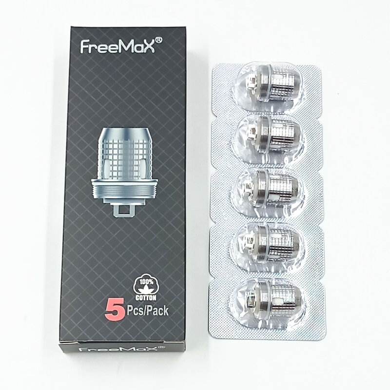 5 Chiếc Ban Đầu Quy FreeMax Fireluke Twister X1 Lưới 0.15ohm Cuộn Dây