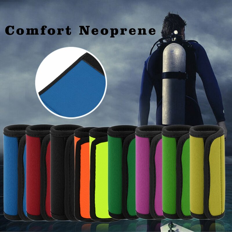 Comfortable Light Neoprene Handle Wraps/Grip/Identifier for Travel Bag Luggage Suitcase Fit Any Luggage Handle Adhesive Tap