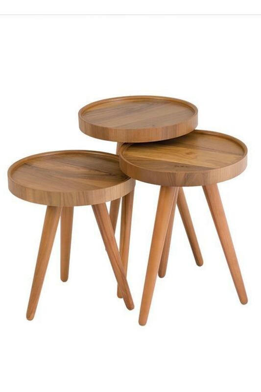 Wood Zigon Coffee Table