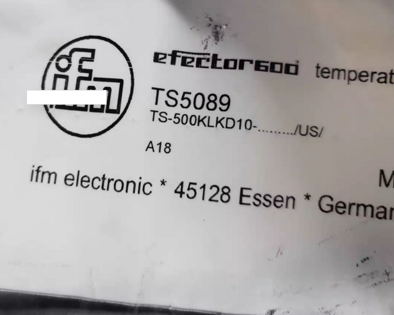 정품 IFM 압력 스위치, TS5089, 신제품