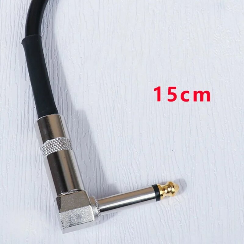 Cable de efectos de guitarra eléctrica, accesorio de PVC de alta elasticidad, macho a macho, 1 piezas