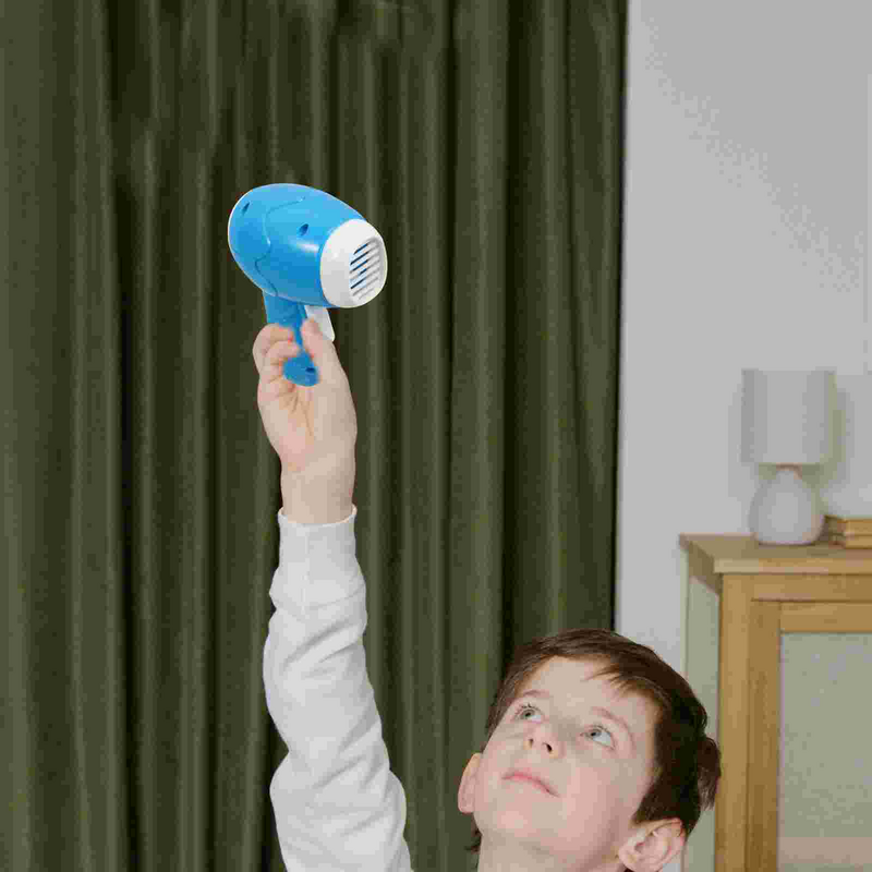 Secador de cabelo pretendplay salonset mini simulaçãomake estilista kidgirls playset crianças acessórios para o papel pequenos aparelhos vaidade