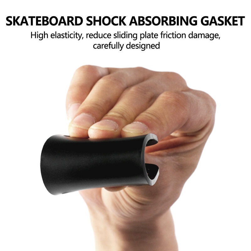 Borracha Skate Riser Pad, 3mm, Pacote de 2