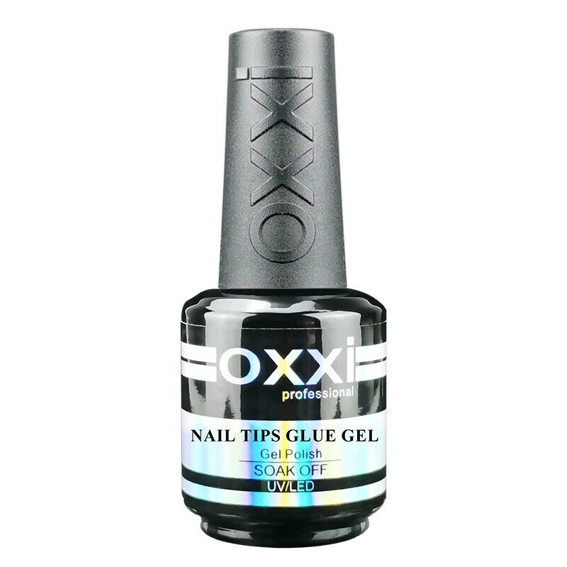 Oxxi-マニキュア用の半永久的な偽の爪,接着剤,ジェル,UVまたはLEDジェル,ラッカー,15ml