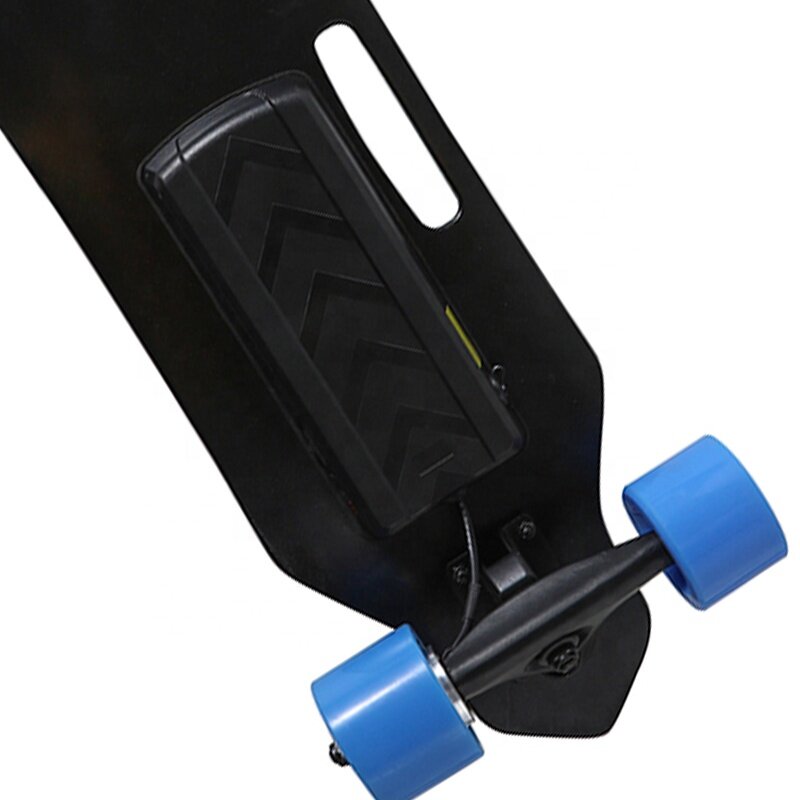 Электрический скейтборд с дистанционным управлением с одним двойным мотором