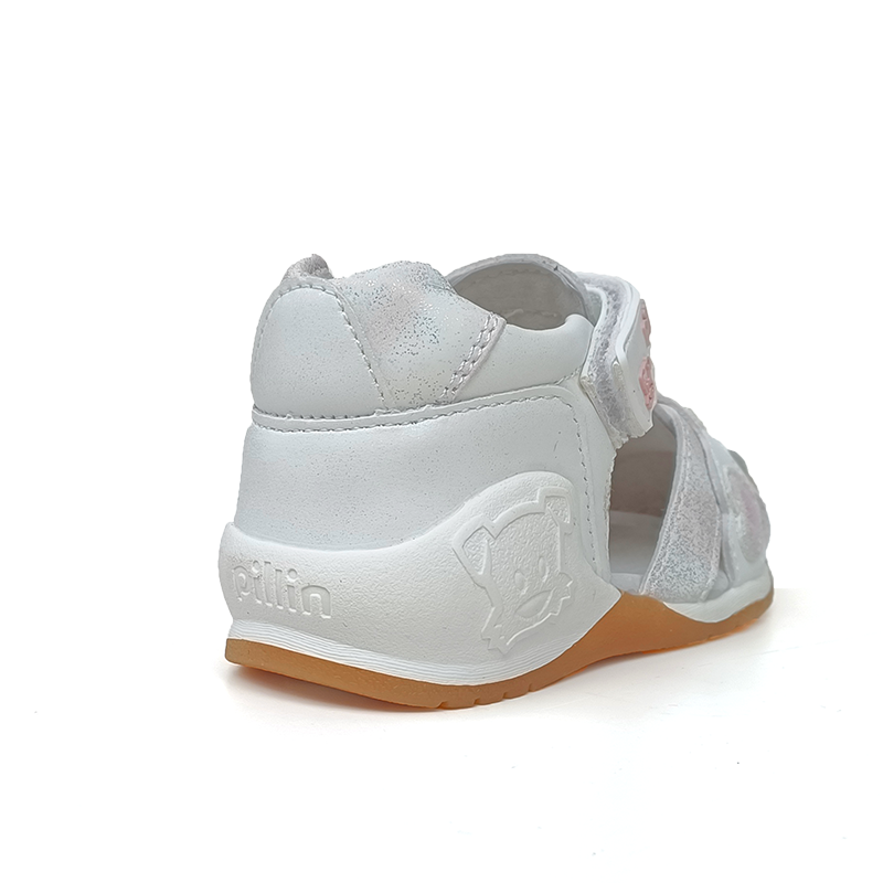 Sandalias cómodas con Baotou para niña, zapatos con soporte para el arco, refuerzo de Unión trasera, zapatos saludables con interior de cuero genuino, novedad