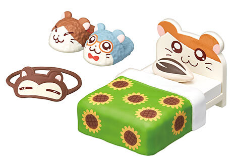 Figuras de Gashapon de Japón para niños, juguetes de cápsula para habitación de hámster, RE-MENT, decoración de escritorio