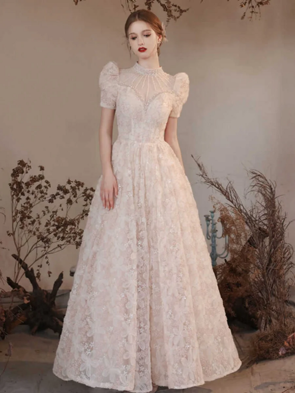 Женское свадебное платье, потрясающее платье принцессы, свадебное платье для помолвки, потрясающее банкетное платье для невесты
