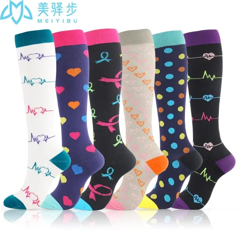 Männer Frauen Kompression Socken Fit Für Sport Kompression Socken Für Anti Müdigkeit Schmerzen Relief Knie Verhindern Krampfadern Socken
