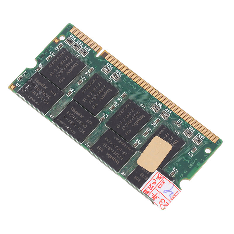 RAM da memória do portátil para o caderno, SO-DIMM, 200PIN, DDR333, PC 2700, 333Mhz, 1GB, DDR1