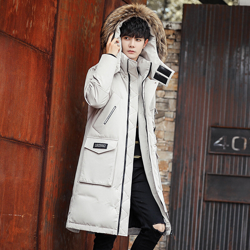 Sotto lo Zero a prova di freddo nuova moda coreana cappotto da lavoro Casual giovanile caldo invernale da uomo all'aperto fresco e ispessito