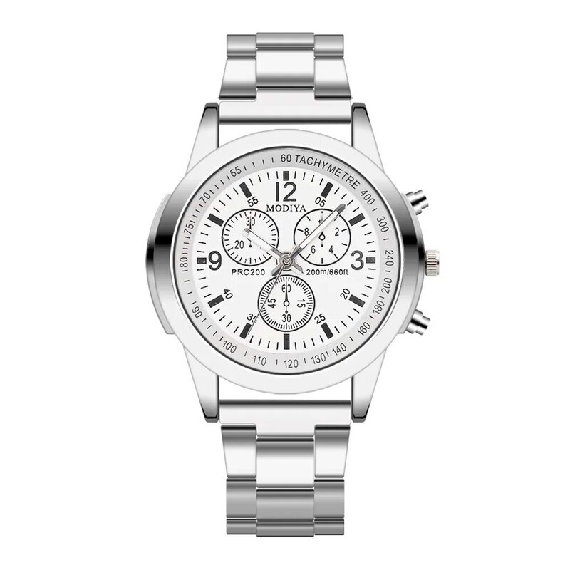 Watch Men Stainless Steel Sport Hot Fashion Mens Watches Top Brand Luxury Wrist Watch Quartz Clock Watch Men Hour Wrist Analog