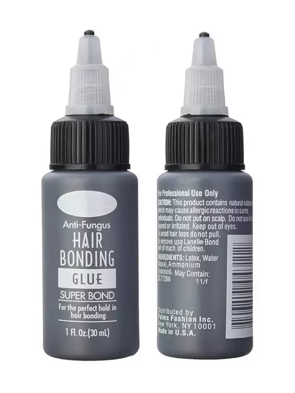 30ml Toupee Tool Liquid Adhesive False Eyelashes Wig Glue Easy Apply Salon Hair Extension Waterproof Professional Invisible Bond
