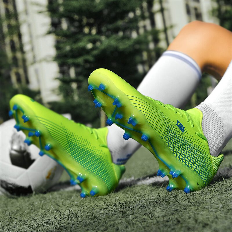 Qualità Chuteira società scarpe da calcio Haaland tacchetti all'ingrosso Futbol scarpe da calcio moda antiscivolo Sneakers da allenamento Futsal
