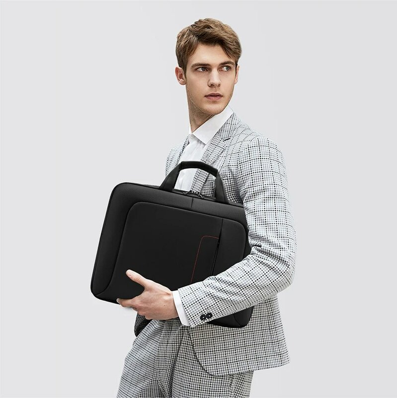 Swiss militar-saco crossbody impermeável masculina, bolsa de negócios, pasta de grande capacidade, 16 "saco portátil, saco de escritório portátil, novo