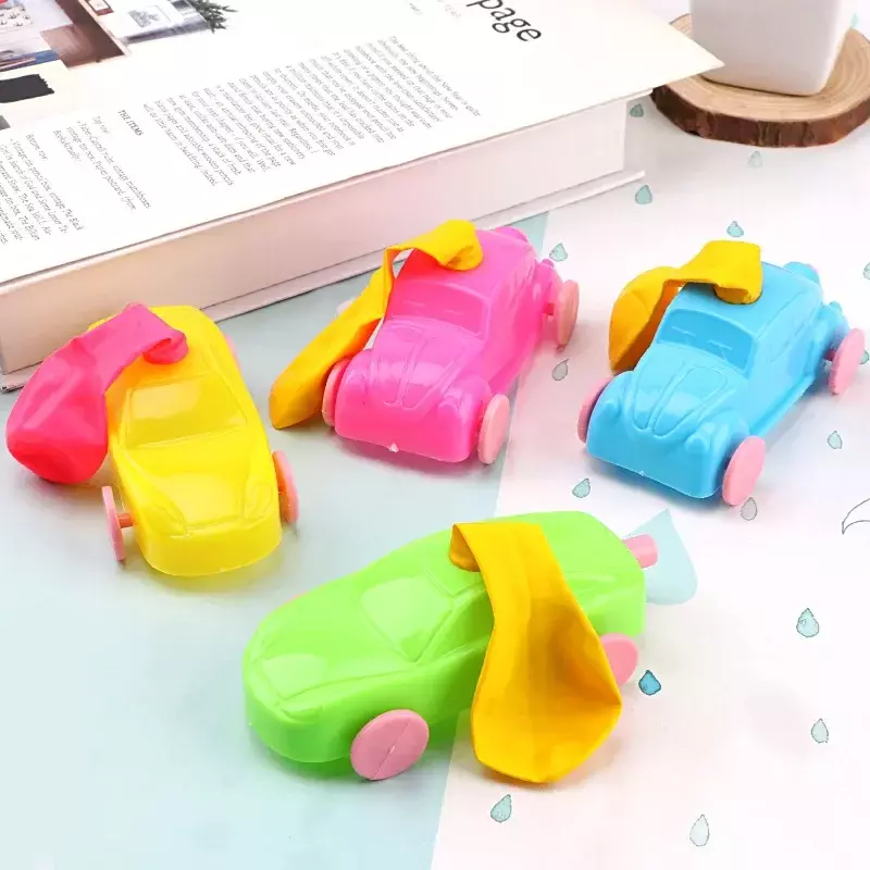 Mix DIY dmuchany samochód z balonem prezenty urodzinowe dla dzieci upominki torby z gadżetami wypełniacze karnawałowe nagrody Pinata zabawka nowa